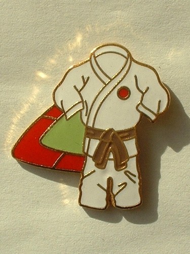 Pin judo kimono - pin's,