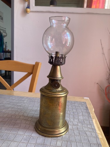 Lampe pigeon 1885 laiton - 1885,