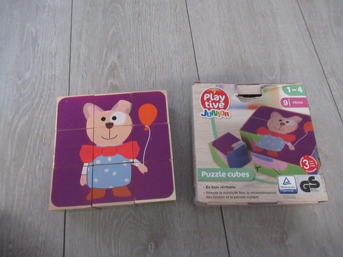 Puzzle cubes ourson - cubes,