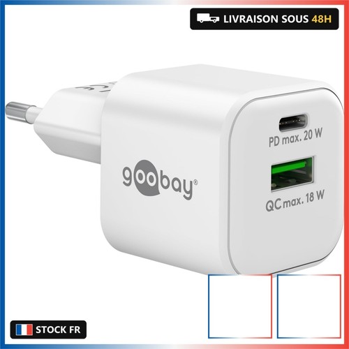 Goobay usb dual chargeur - usb,