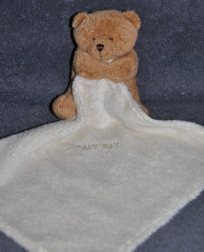 Doudou ours marron brun - marron,
