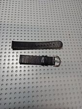 NEUF Bracelet cuir montre noir