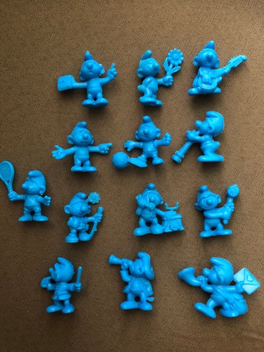 Les schtroumpfs 13 figurines - les,