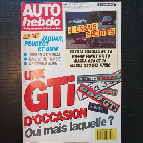 Auto hebdo 620 toyota corolla - hebdo,