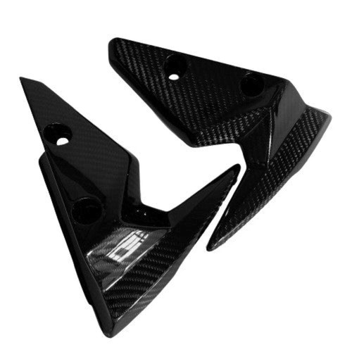 Carbone garde boue avant - carbone,