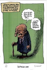 EX-LIBRIS MAURICE PAPON NUMEROTE ET SIGNE DE LARCENET NEUF