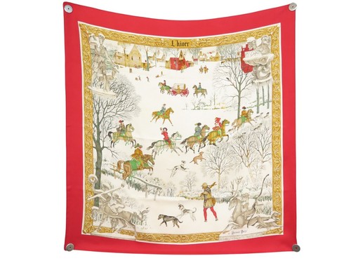 Vintage foulard hermes hiver - vintage,