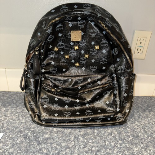 Mcm black monogram - monogram, stuffed