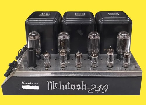 Mcintosh mc240 tube amplifier - mc240,