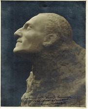 PA43-AUTOGRAPHE SIGNÉ-PHOTOGRAPHIE-SCULPTURE-MAXIME REAL DEL SARTE-PARIS-1935