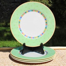 Set de 4 assiettes plates Villeroy & Boch modèle Twist Alea Verde ø 27 cm