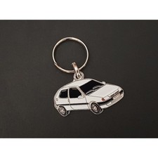 Porte clés profil citroen - porte-clés,