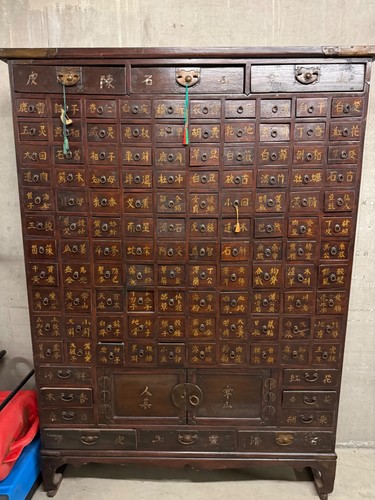 Ancien meuble apothicaire - meuble, d'apothicaire
