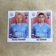 374 PASVEER GORTER AJAX ATLAS PANINI FIFA 365 2023 STICKERS FOOT FOOTBALL