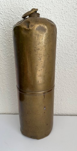 Ancienne bouillotte laiton - bouillotte,