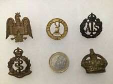 Lot DE 5 CAP BADGE  ANGLAIS