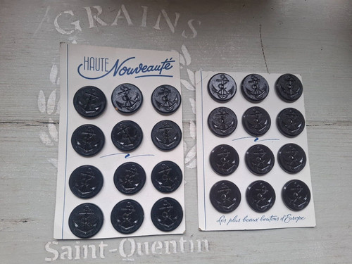Lot anciens boutons - d'anciens,