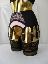 MED-XL 14 Bracelet Noir Rose