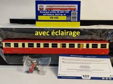 PROMO REE MODELES VB-446 Remorque Autorail Decauville XRABD7360 SNCF HO #60
