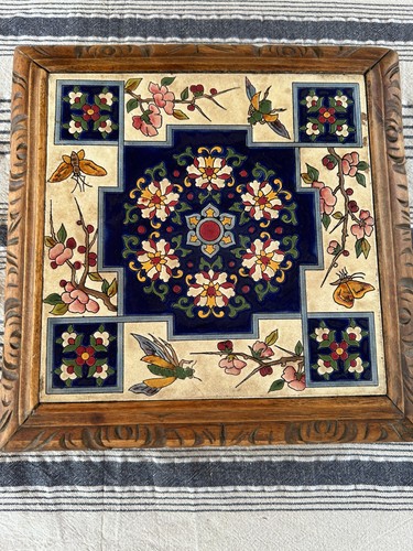 Ancien dessous plat émaux - ancien,