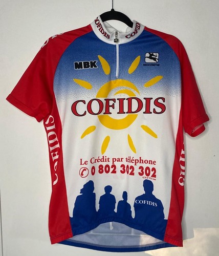Maillot cyclisme cofidis mbk - maillot,
