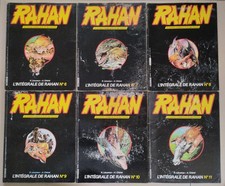 Lot de 6 BD Rahan L'Intégrale Tomes 6 7 8 9 10 et 11