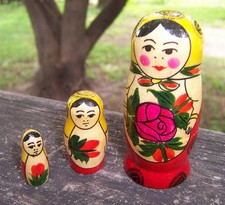 3" Russian Nesting Dolls 3
