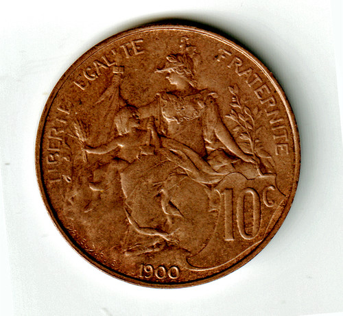 Centimes 1900 daniel - 10,