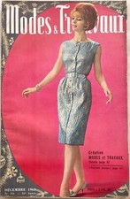 Modes et Travaux n° 756 Décembre 1963 revue couture mode poupées Marie-Françoise