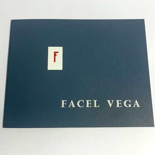 Facel vega brochure - facel, /