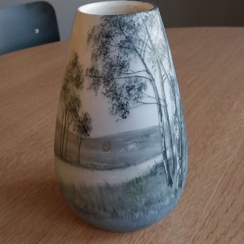 Ancien vase delphin - delphin, massier