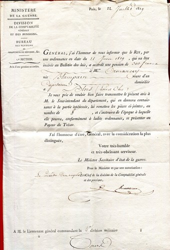 Guerre documents anciens - guerre,