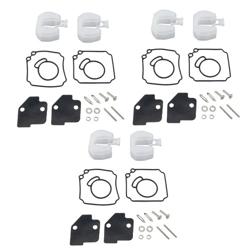 3pc outboard carburetor kit - carburetor,
