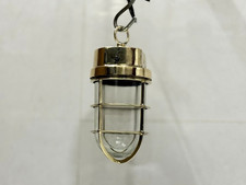 Lampe cargo marine en laiton