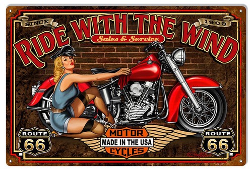 Plaque sexy pin ride - plaque,