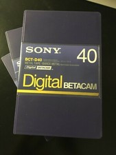 Sony BCT-D40  Digital Betacam