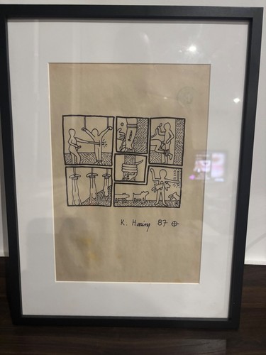 Keith haring dessin rare - haring,