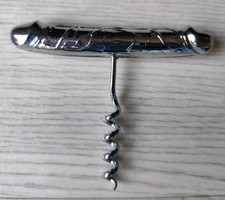 Tire Bouchon Ancien Figuratif, Érotique, Sexe Masculin, Collection.