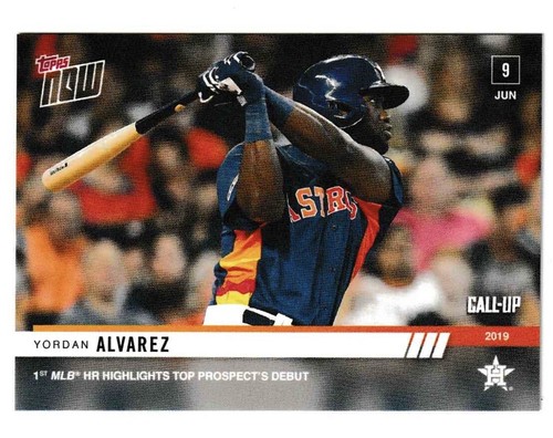2019 topps now 351 yordan - topps, #351