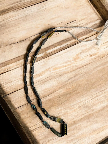 Perles verre romaines - perles, de