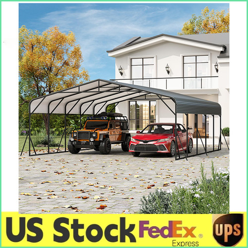 20x25ft metal carport - 20x25ft,