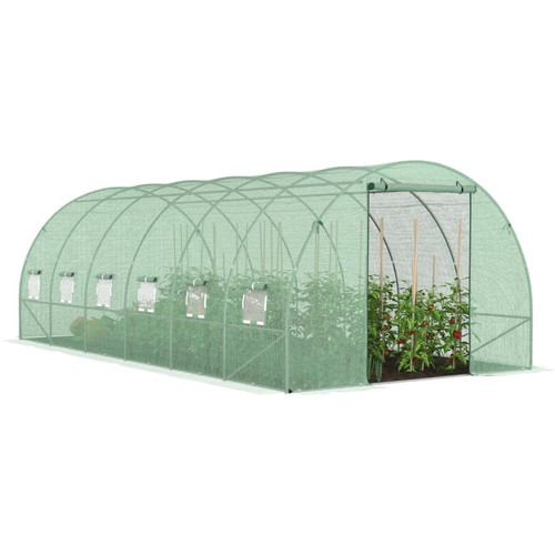 Serre jardin tunnel 18m 6 - de,