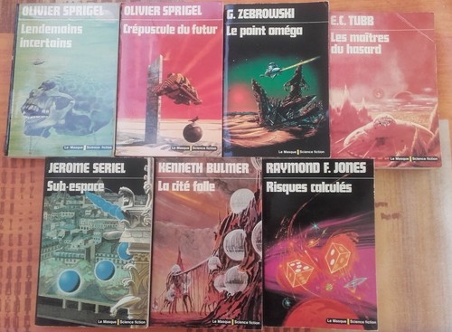 Lot livres masque sf - livres,