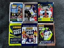 LOT 6 POCHETTES PACKETS PANINI