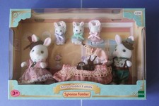 Sylvanian Families coffret famille lapins neige neuf