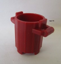 Lego 2439 Container Dark Red Poubelle Belville 5962 MOC -A70