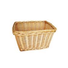 Panier De Vélo Avant Rectangulaire En Osier MvTek