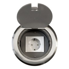 Bodensteckdose Rond Prise
