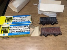 Lot De 2 PIKO HO WAGON COUVERT