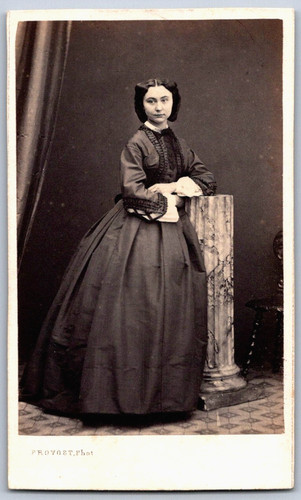 Cdv 1865 charmante jeune - 1865,